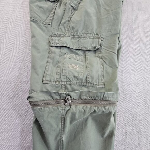 Camel Active Mens Zip-Off Trousers W38 L32 Detachable Convertible Khakis Pants - Picture 8 of 12